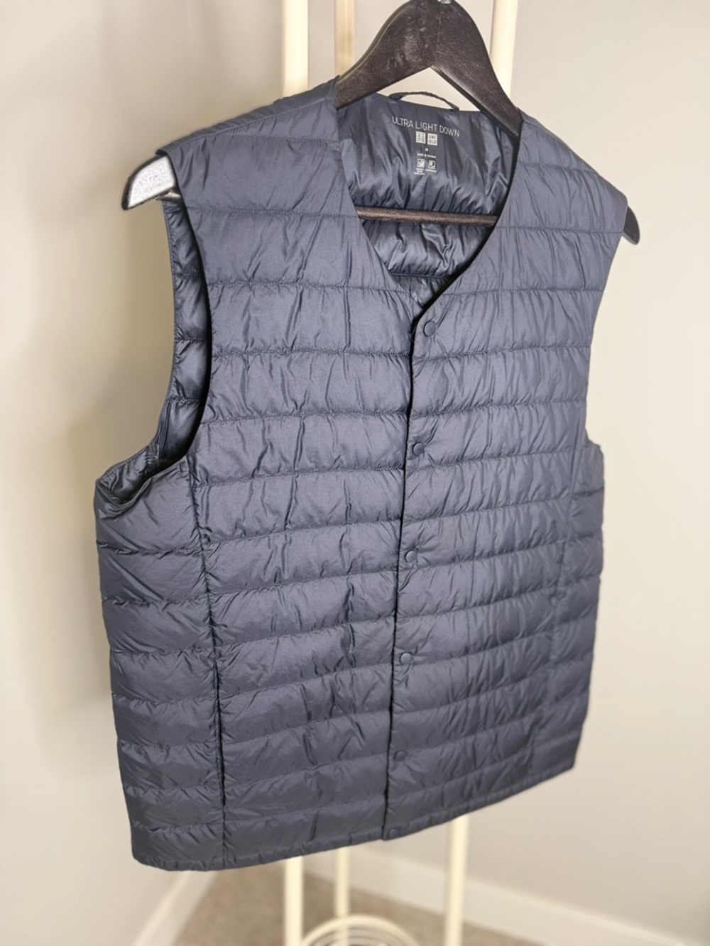 Uniqlo Men's Ultra Light Down Vest in Navy